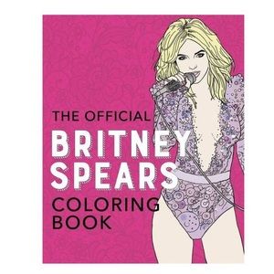 NEW The Official Britney Spears Coloring Book